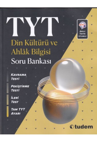 Tudem TYT Din Kültürü ve Ahlak Bilgisi Soru Bankası