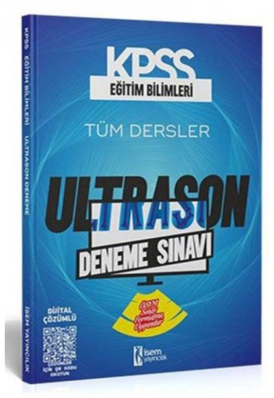 İsem 2022 KPSS Eğitim Bilimleri ÖSYM Tarzı UltraSon Deneme Sınavı