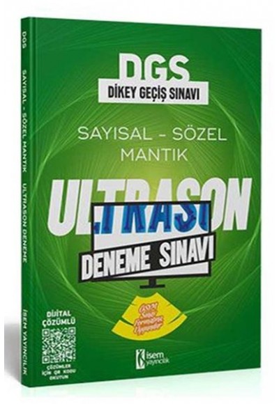 İsem 2022 DGS ÖSYM Tarzı UltraSon Deneme Sınavı