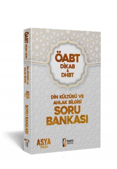 İsem Yayıncılık 2022 ÖABT DHBT Din Kültürü ve Ahlak Bilgisi Soru Bankası