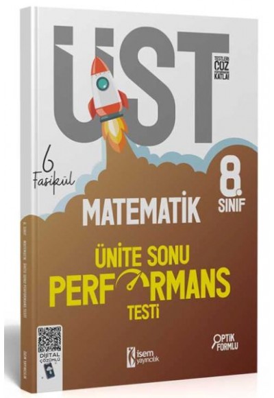 İsem Yayıncılık 2023 8. Sınıf LGS Matematik 6 Fasikül Ünite Sonu Performans Testi