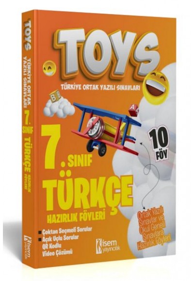 İsem Yayıncılık 2024 Toys 7. Sınıf Türkçe Hazırlık Föyleri