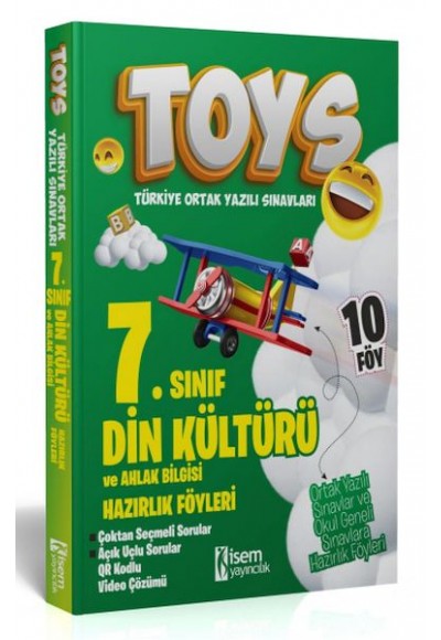 İsem Yayıncılık 2024 Toys 7. Sınıf Din Kültürü Ve Ahlak Bilgisi Hazırlık Föyleri