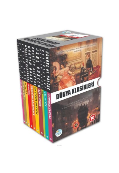 Dünya Klasikleri Okuma Dizsi 10 Kitap Set