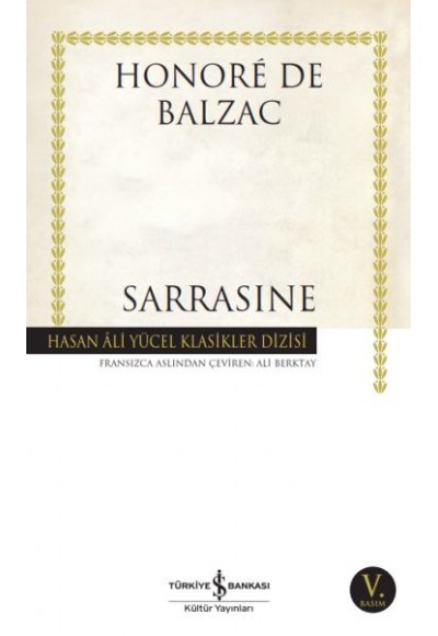 Sarrasine - Hasan Ali Yücel Klasikleri
