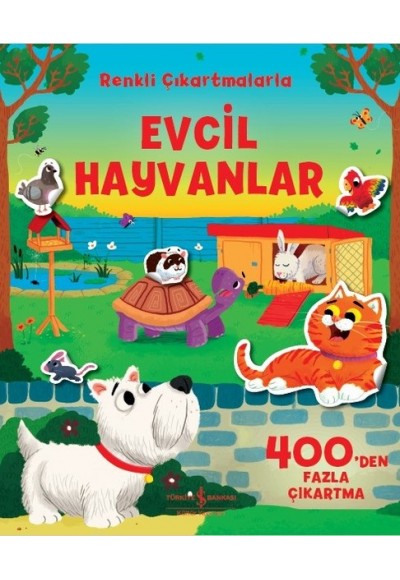 Evcil Hayvanlar-Renkli Çıkartmalarla
