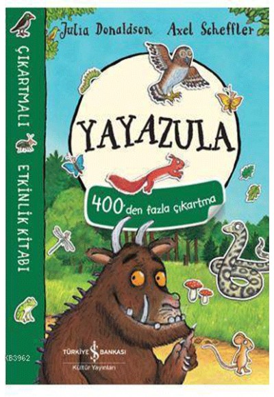 Yayazula Çıkartmalı Etkinlik Kitabı