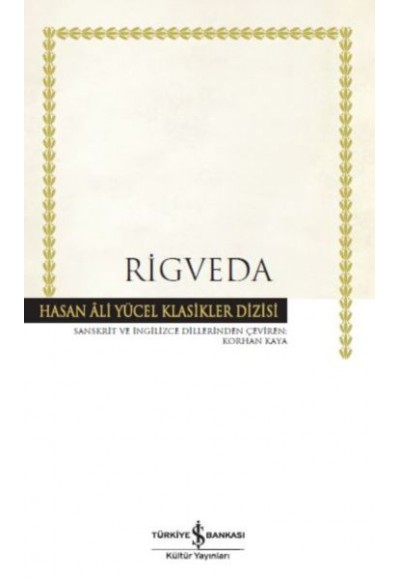Rigveda - Hasan Ali Yücel Klasikleri (Ciltli)
