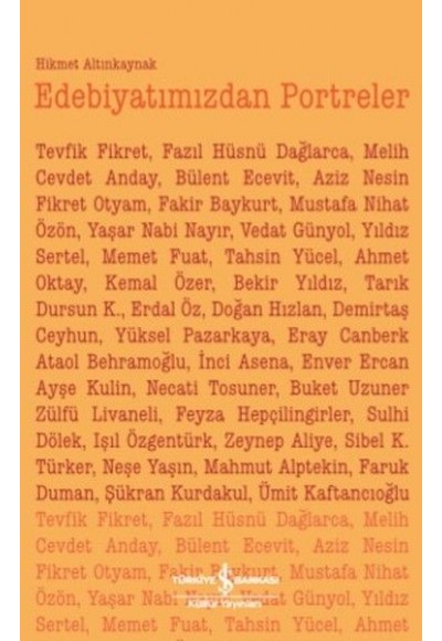 Edebiyatımızdan Portreler