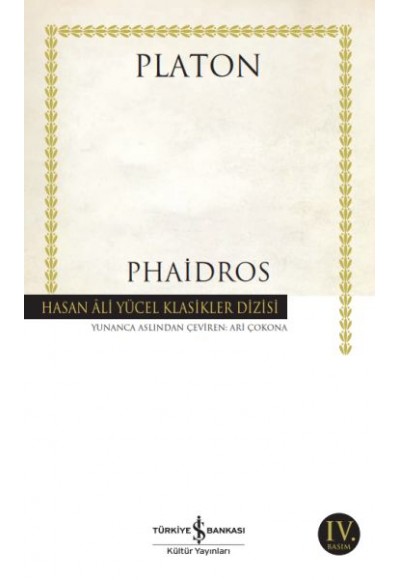 Phaidros - Hasan Ali Yücel Klasikleri
