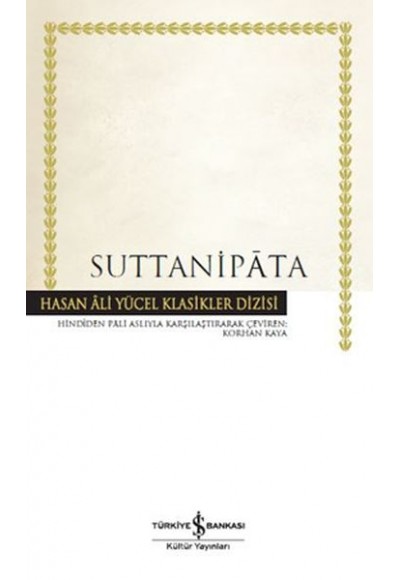 Suttanipata - Hasan Ali Yücel Klasikleri