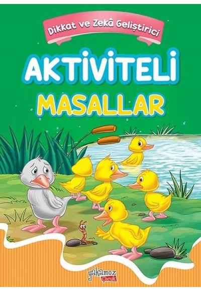 Aktiviteli Masallar 2 Yeşil Hayvanlar