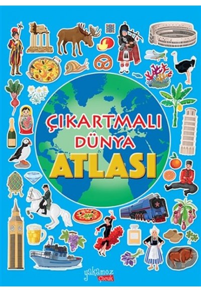 Çıkartmalı Dünya Atlası