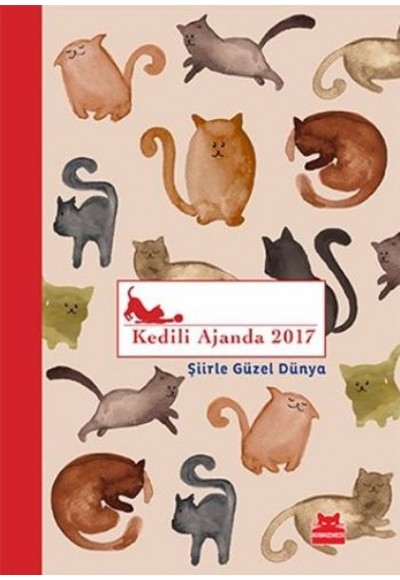 Kedili Ajanda 2017 - Şiirle Güzel Dünya