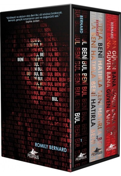 Beni Bul Serisi-3 Kitap Takım-Kutulu Özel Set