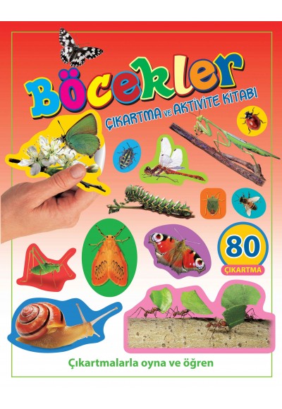Böcekler - Çıkartma ve Aktivite Kitabı