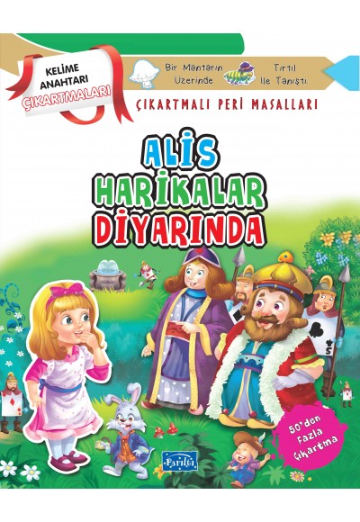 Alis Harikalar Diyarında - Çıkartmalı Peri Masalları