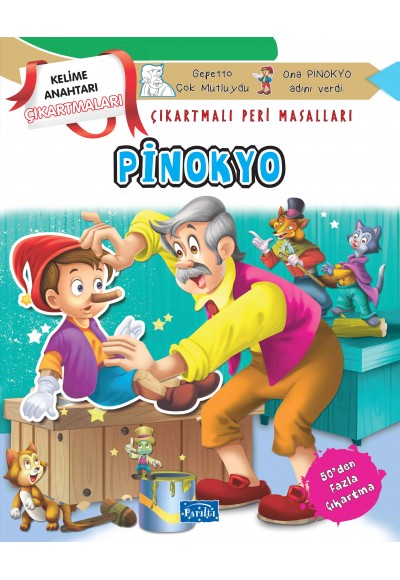 Pinokyo - Çıkartmalı Peri Masalları