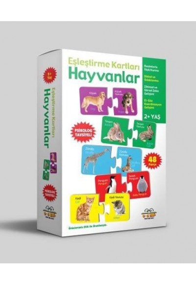 Eşleştirme Kartları Hayvanlar