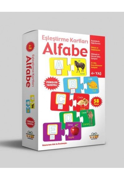 Eşleştirme Kartları Alfabe