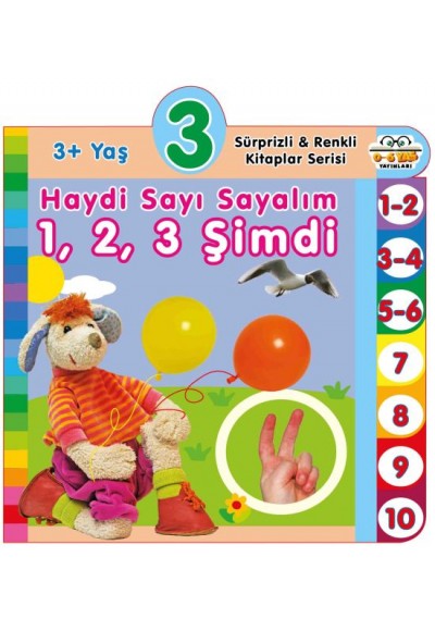 Haydi Sayı Sayalım 1,2,3 Şimdi (3+Yaş)