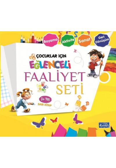 Eğlenceli Faaliyet Seti - Sarı Kitap - 3+ Yaş