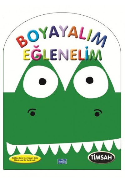 Boyayalım Eğlenelim Timsah