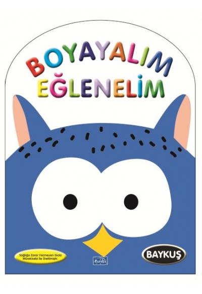 Boyayalım Eğlenelim Baykuş