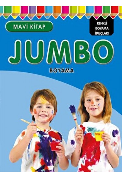 Jumbo Boyama  Mavi Kitap