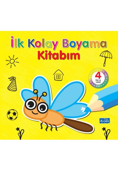 İlk Kolay Boyama Kitabım – 4 Yaş Üzeri