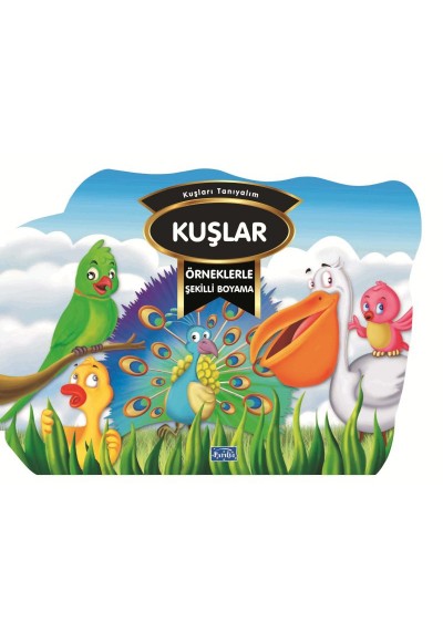 Örneklerle Şekilli Boyama - Kuşlar