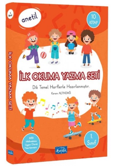 Anetil - İlk Okuma Yazma Seti 10 Kitap Set