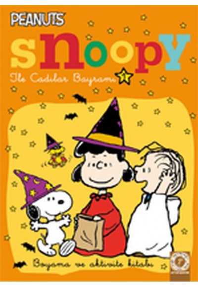 Snoopy ile Cadılar Bayramı 1 - Boyama ve Aktivite Kitabı