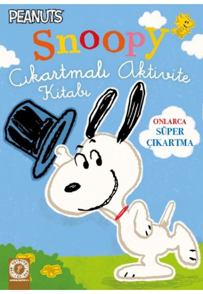 Snoopy - Çıkartmalı Aktivite Kitabı