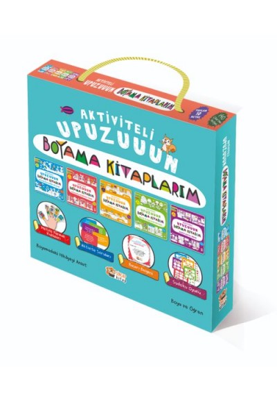 Aktiviteli Upuzuuun Boyama Kitabım Set (5 Kitap Takım)