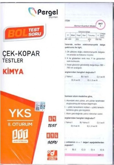 Pergel Kimya Çek Kopar Testler