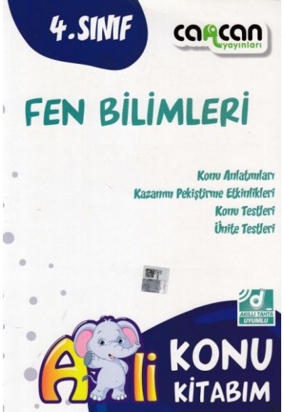 Cancan 4. Sınıf Fen Bilimleri Afilli Konu Kitabım (Yeni)