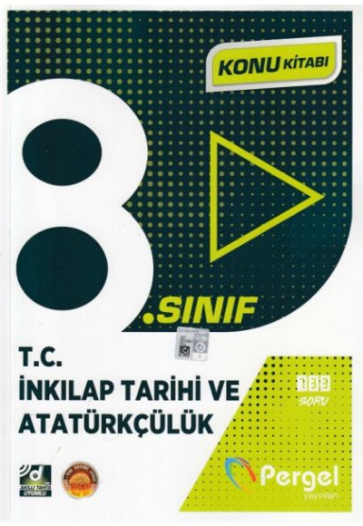 Pergel 8. Sınıf T.C. İnkılap Tarihi ve Atatürkçülük Konu Kitabı (Yeni)