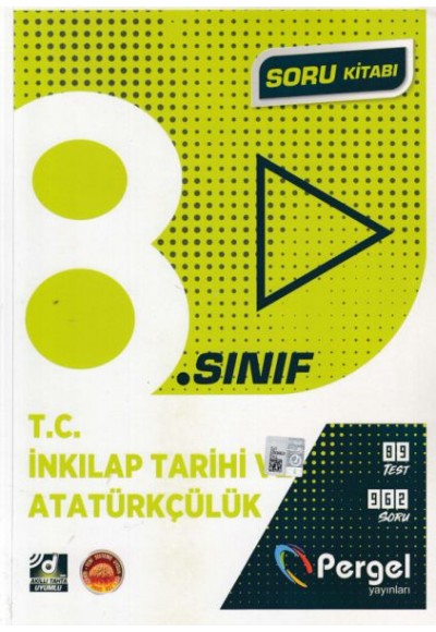 Pergel 8. Sınıf T.C. İnkılap Tarihi ve Atatürkçülük Soru Kitabı (Yeni)