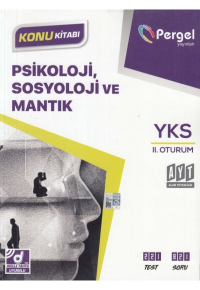 Pergel AYT Psikoloji, Sosyoloji ve Mantık Konu Kitabı (Yeni)