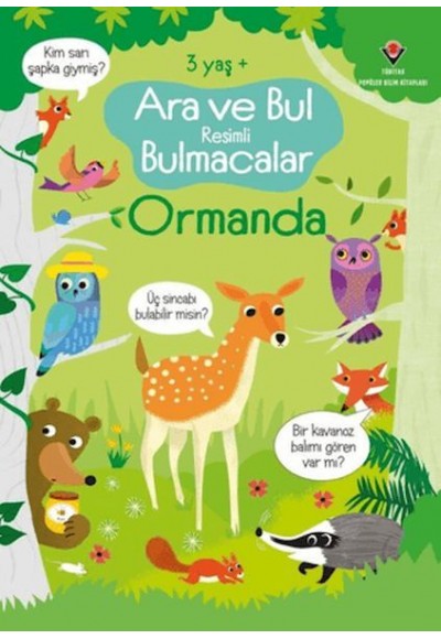 Ara Ve Bul Resimli Bulmacalar - Ormanda