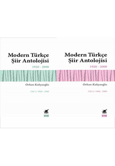 Modern Türkçe Şiir Antolojisi - 2 Kitap Takım