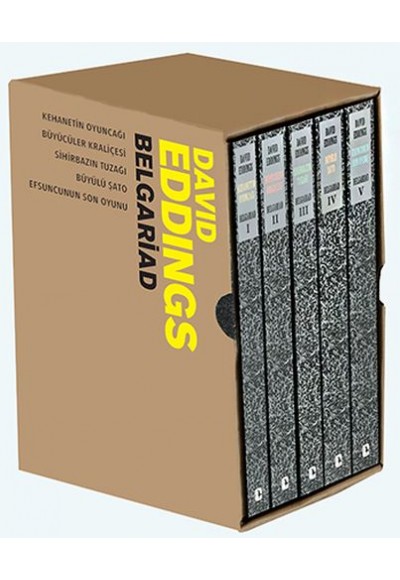 Belgariad 5 Kitap Takım Kutulu