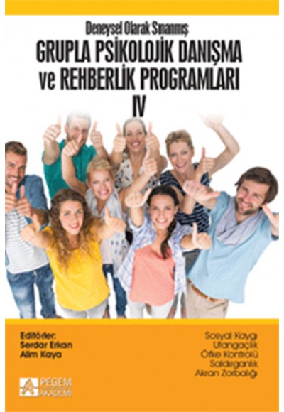 Deneysel Olarak Sınanmış Grupla Psikolojik Danışma ve Rehberlik Programları 4