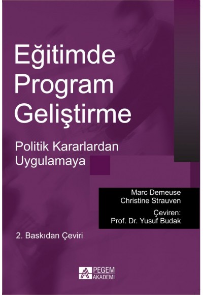 Pegem Kademi Eğitimde Program Geliştirme