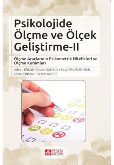 Psikolojide Ölçme ve Ölçek Geliştirme - 2