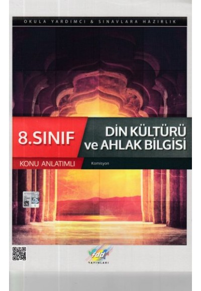 FDD 8.Sınıf Din Kültürü ve Ahlak Bilgisi Konu Anlatımlı (Yeni)