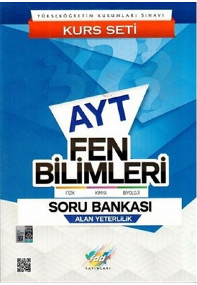 FDD AYT Fen Bilimleri Kurs Seti Soru Bankası (Yeni)