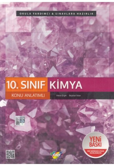 FDD 10. Sınıf Kimya Konu Anlatımlı (Yeni)