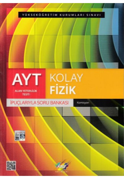 FDD AYT Kolay Fizik İpuçlarıyla Soru Bankası (Yeni)